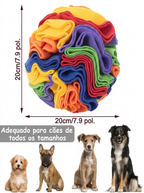 Bola de Farejamento — Brinquedo Interativo para Cães