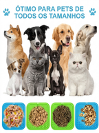 Tapete de Lamber Silicone — Distração e Relaxamento para Pets
