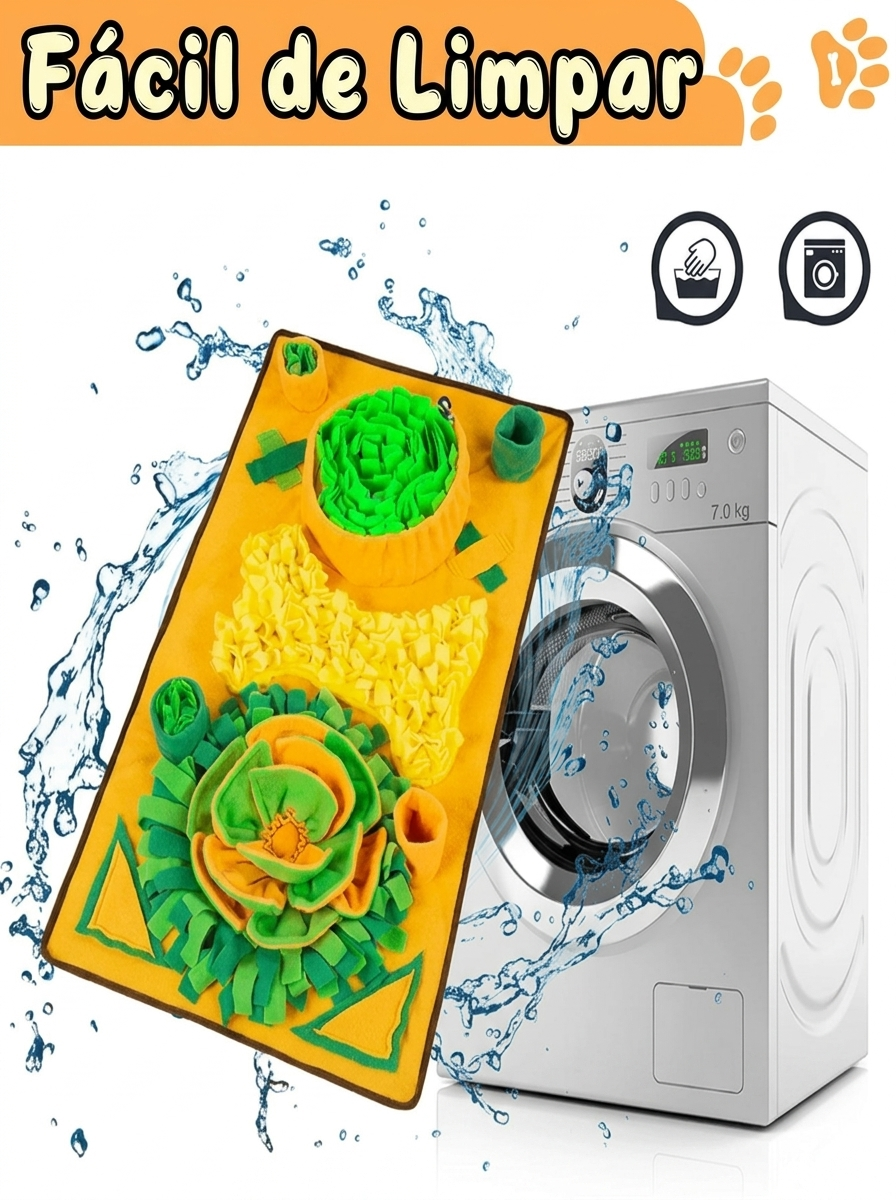 Tapete de Fuçar Grande — Farejamento Natural para Cães